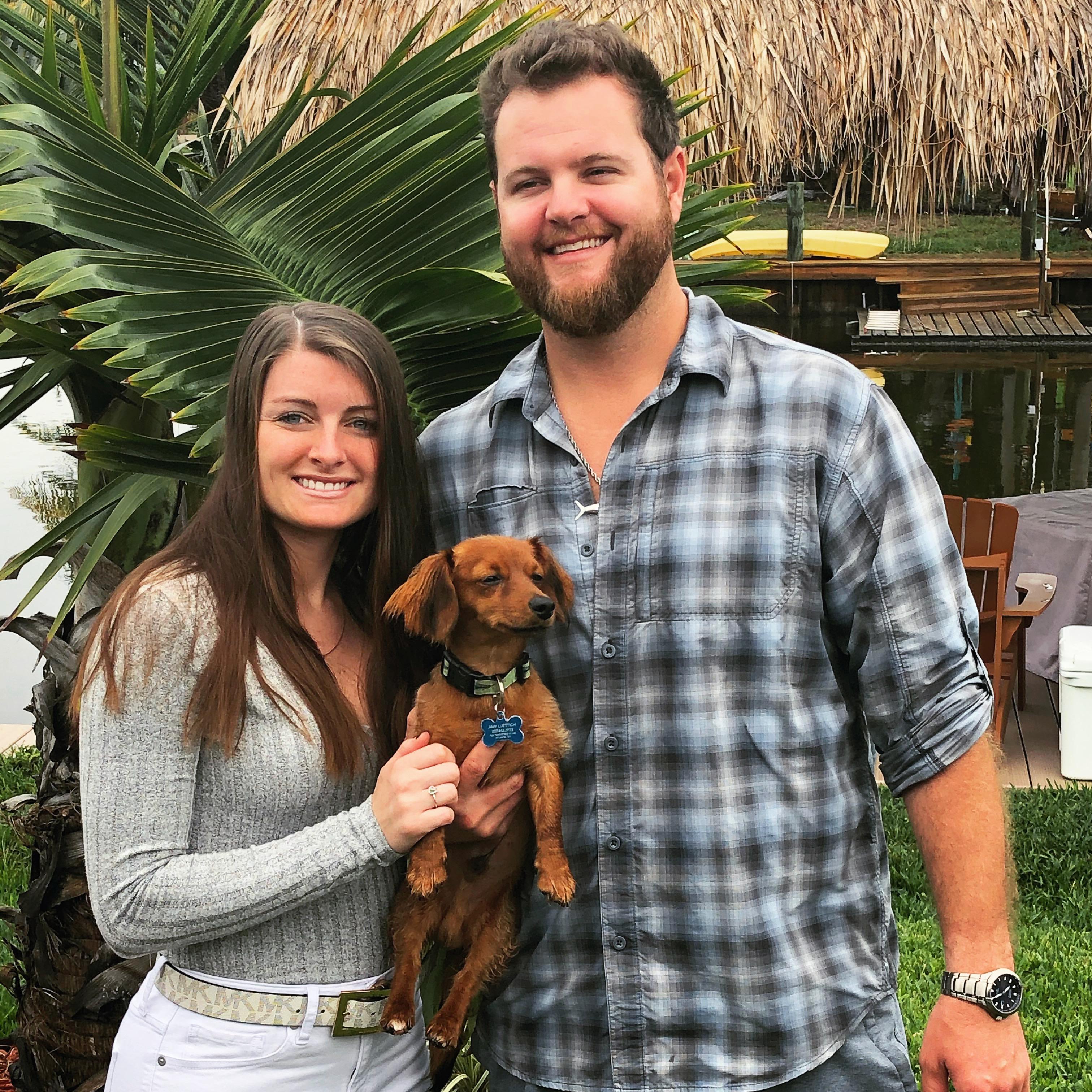 They got their handsome pup, Willy!