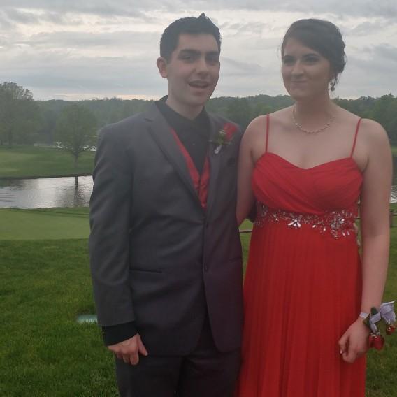 Nick saying something really dumb at our senior prom