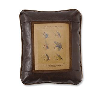 Marbury Vintage Flies Lumbar Pillow