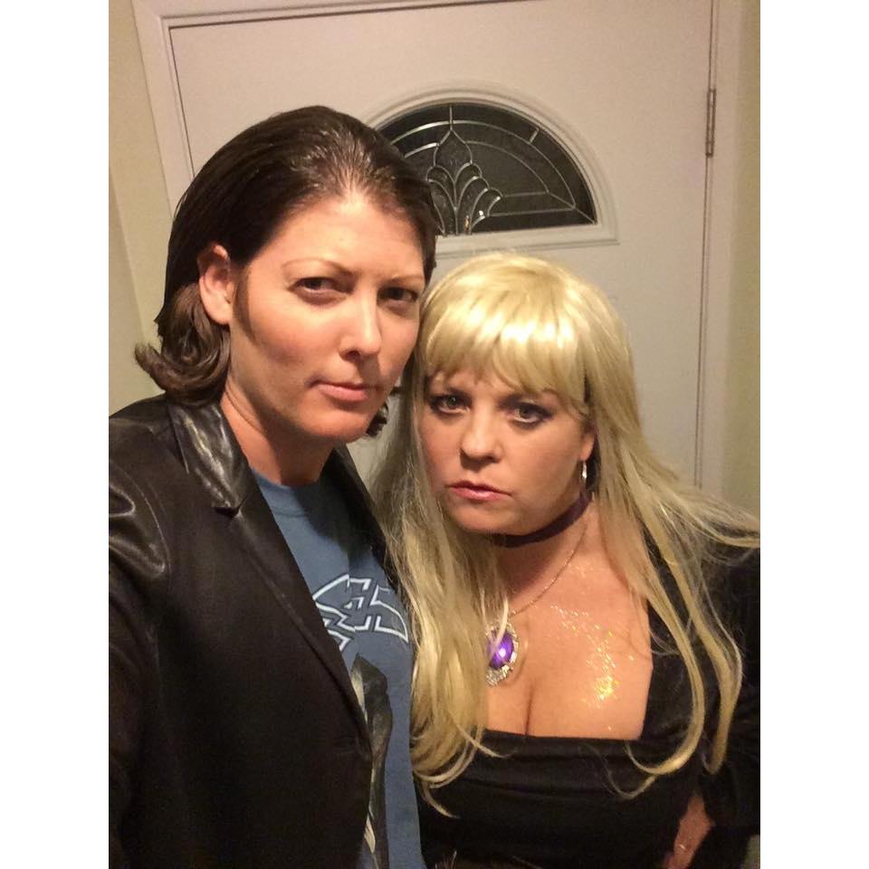 Don Henley and Stevie Nicks going to a Halloween party!