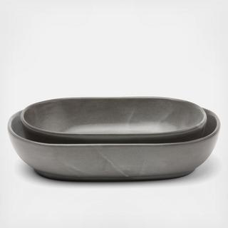 Marcus 2-Piece Oblong Serving Bowl Set