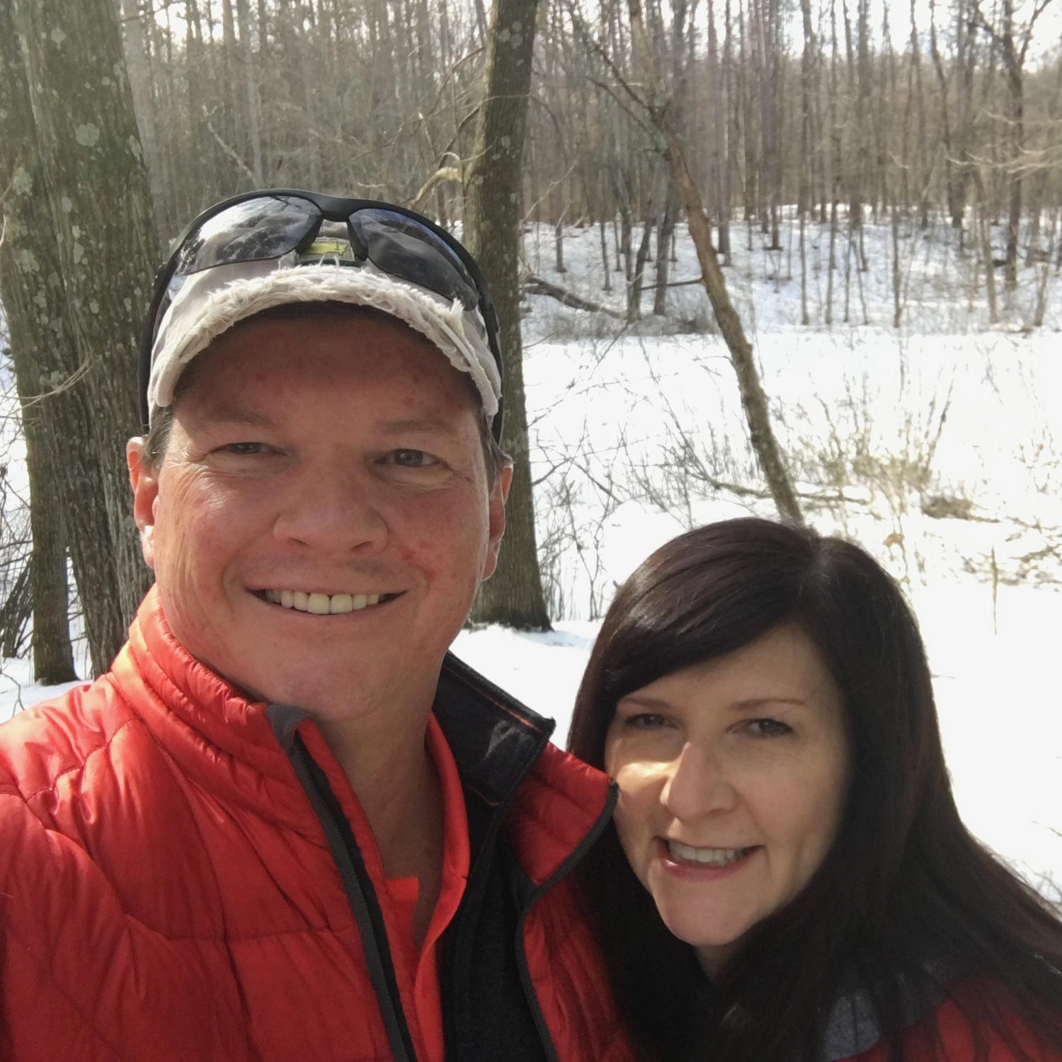 Frequent hikes at Hartman Creek State Park near the cottage!
