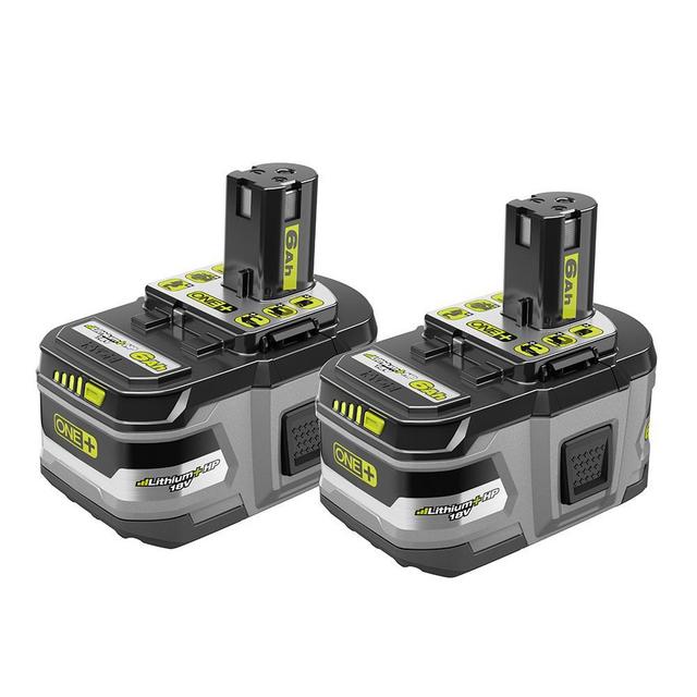 ONE+ 18V LITHIUM+ HP 6.0 Ah High Capacity Battery (2-Pack)