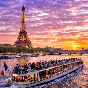 Seine River Cruise on our Honeymoon