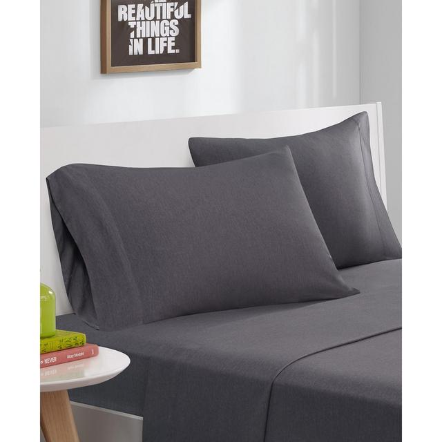 Intelligent Design Cotton Blend Jersey Knit 4-PC King Sheet Set
