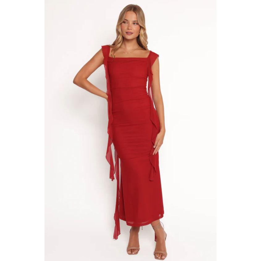 Chiara Maxi Dress - Red