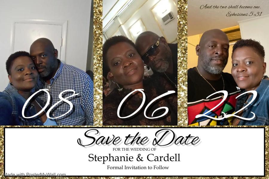The Wedding Website of Stephanie McDougald and Cardell Pinkney