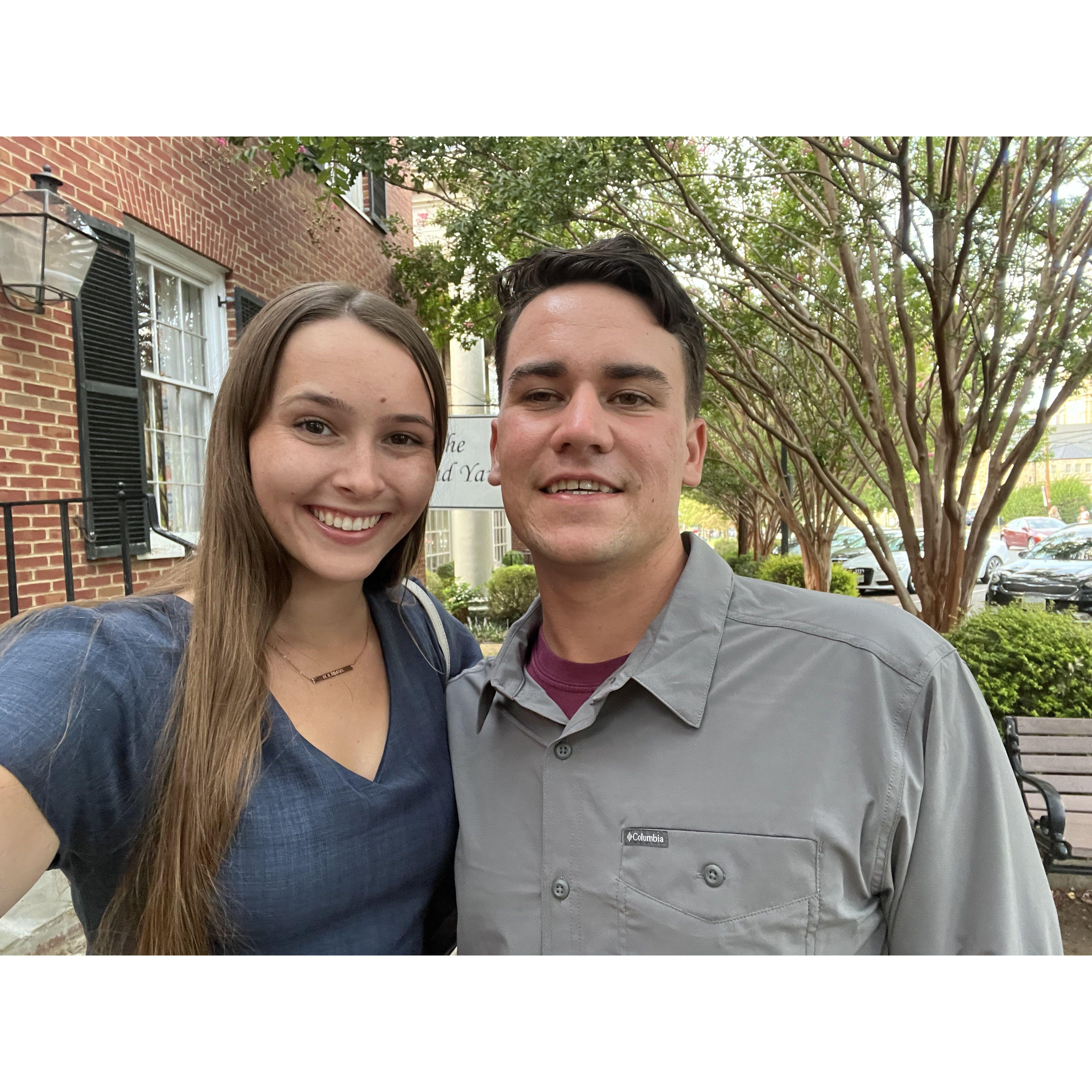 September 2, 2022: Third year anniversary at The River and Rail