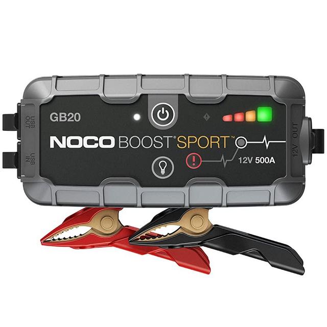 NOCO Boost Sport GB20 400 Amp 12-Volt Ultra Safe Portable Lithium Car Battery Jump Starter Pack for Up to 4-Liter Gasoline Engines