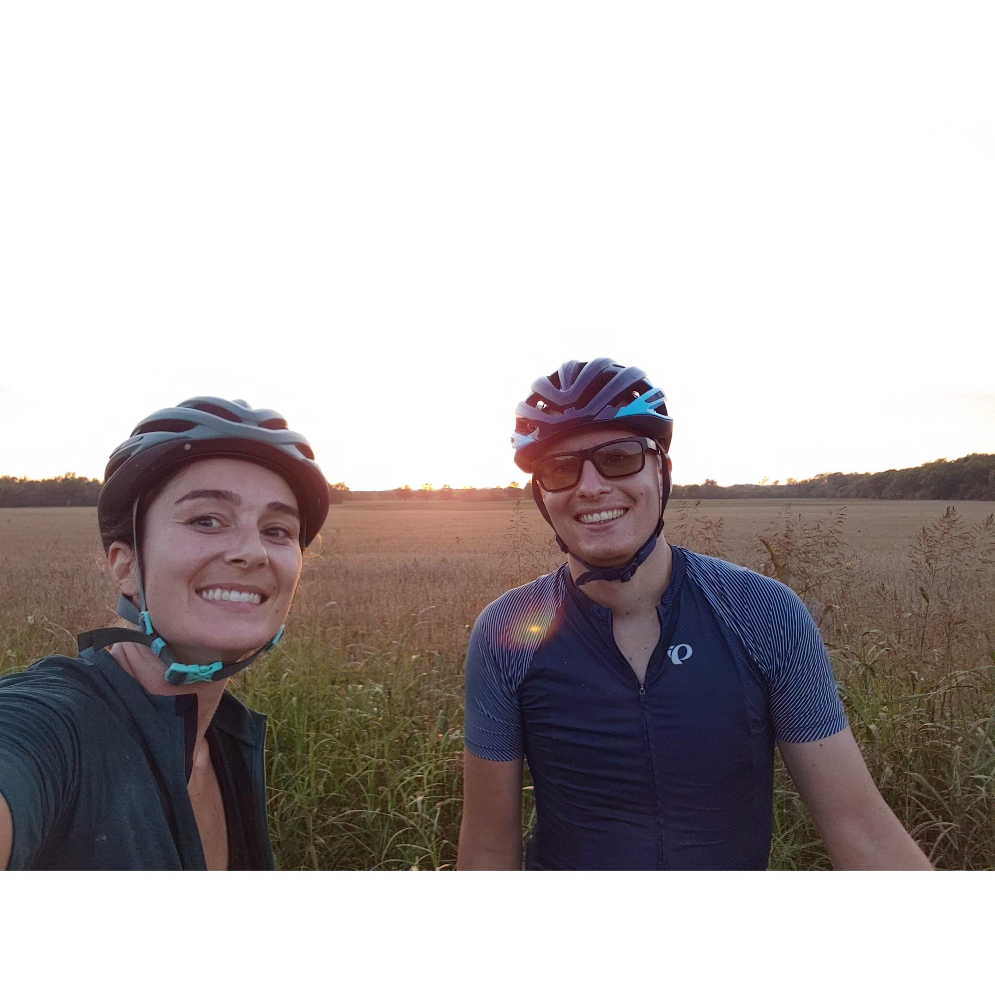 Getting into the gravel biking craze.