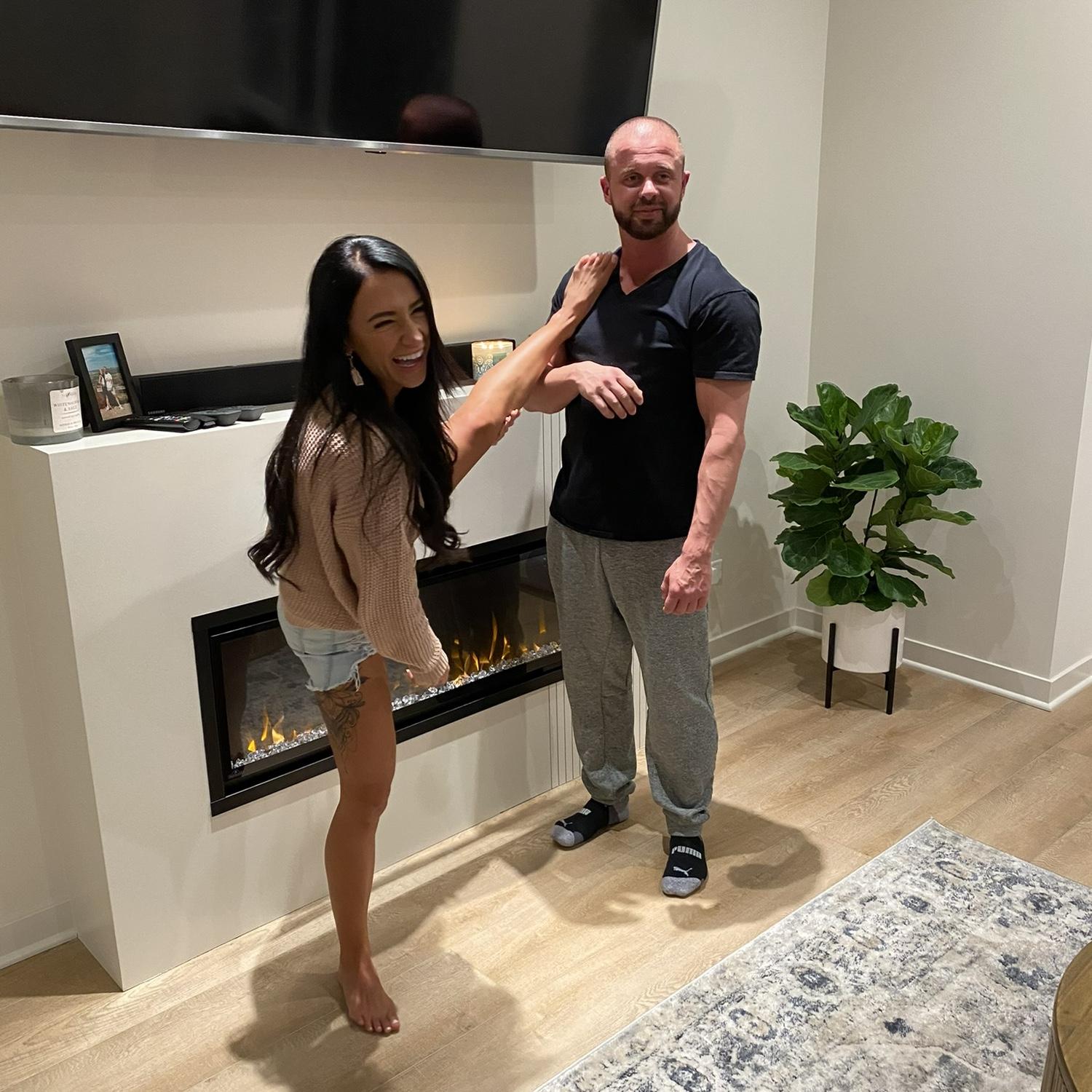 We moved into our very first apartment together in September of 2021 (we had practically been living together prior to this in Wheaton).
