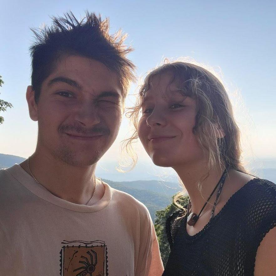 Post backpacking trip selfie