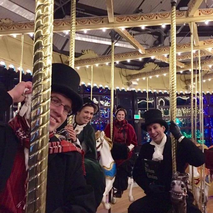 Caroling 2016! The first year we met!