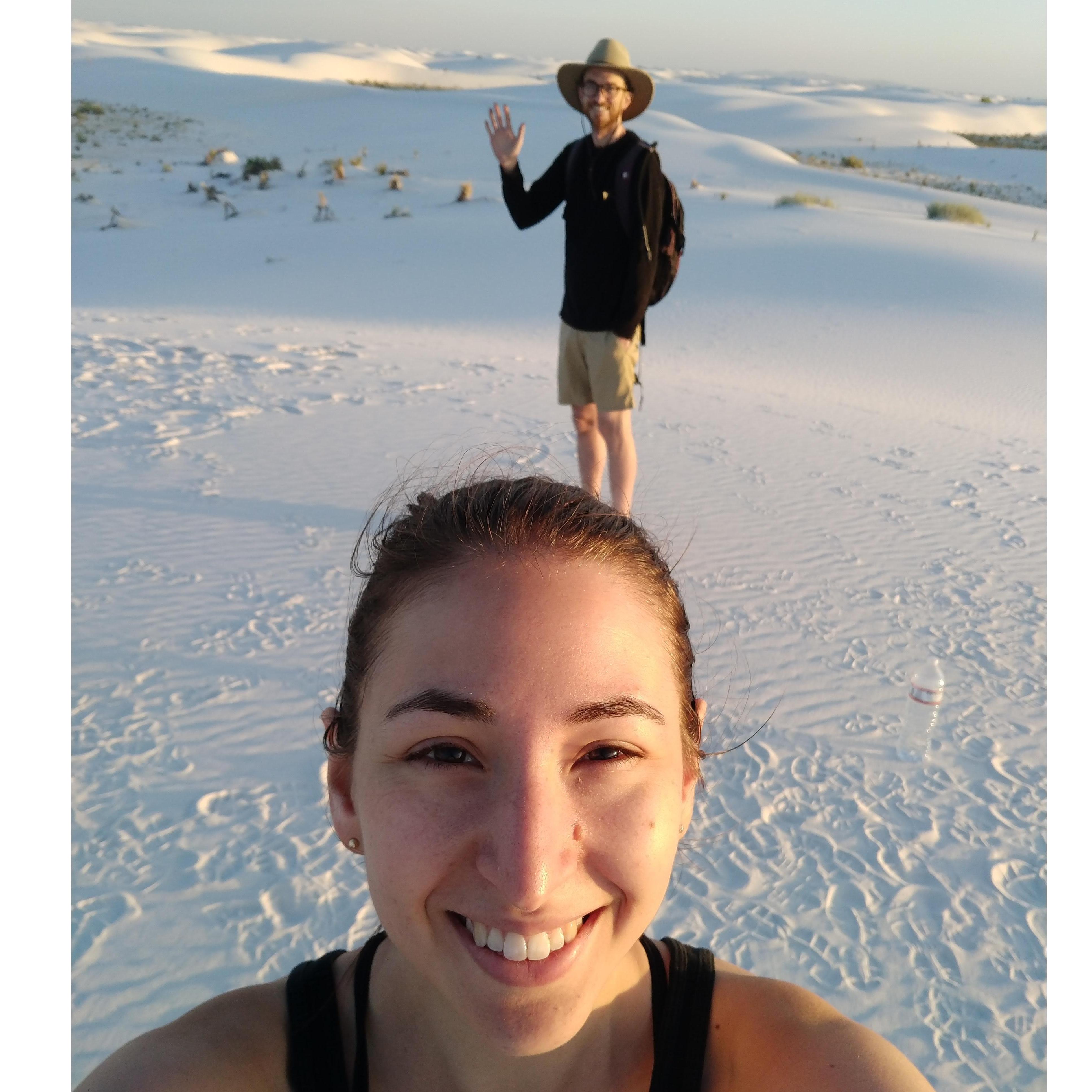 Exploring White Sands, New Mexico in 2017