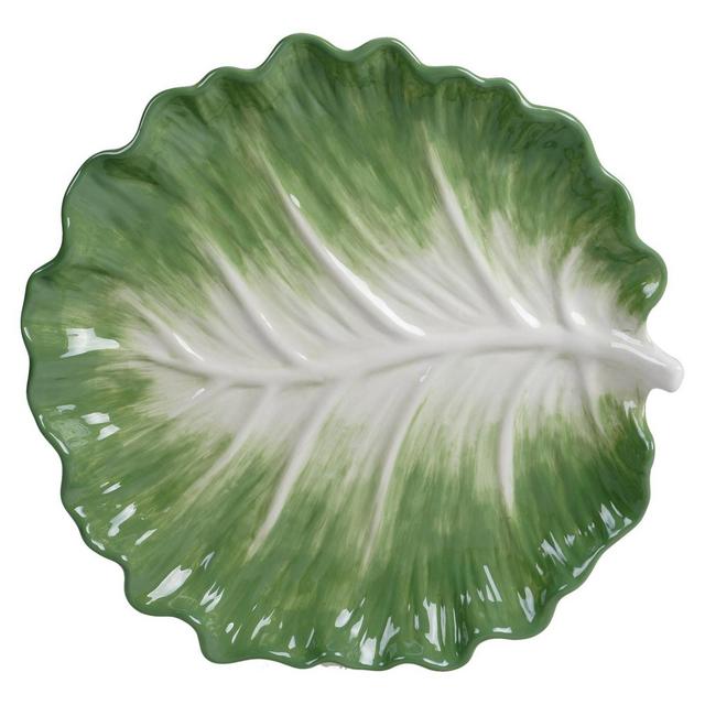 13" Earthenware English Garden Round Serving Platter - Certified International