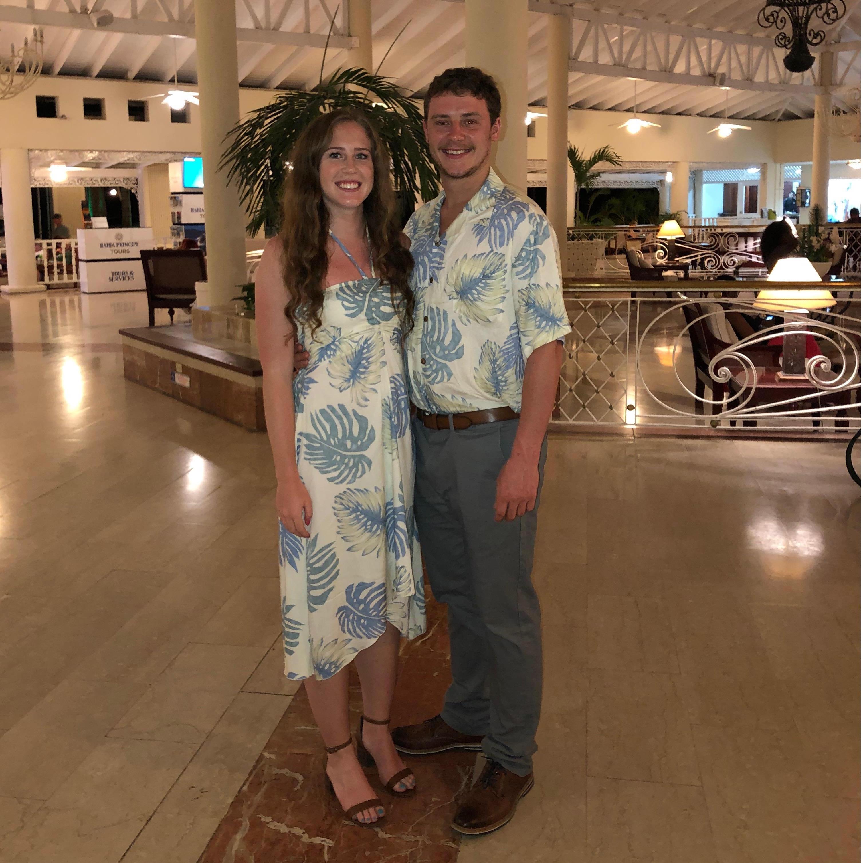 When he pitched matching outfits to me, I knew he was the one. Dominican Republic, 2019.