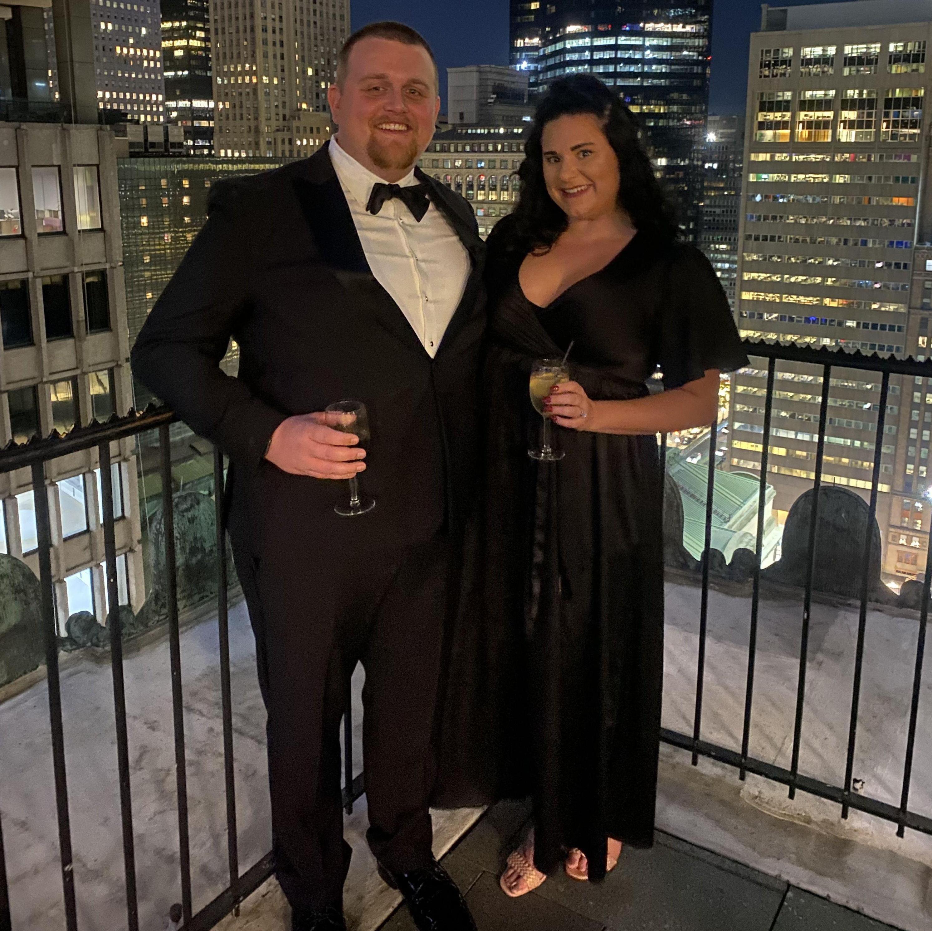 Celebrating the Bartas wedding in New York!