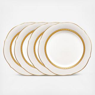 Charlotta Scalloped Accent Plate, Set of 4