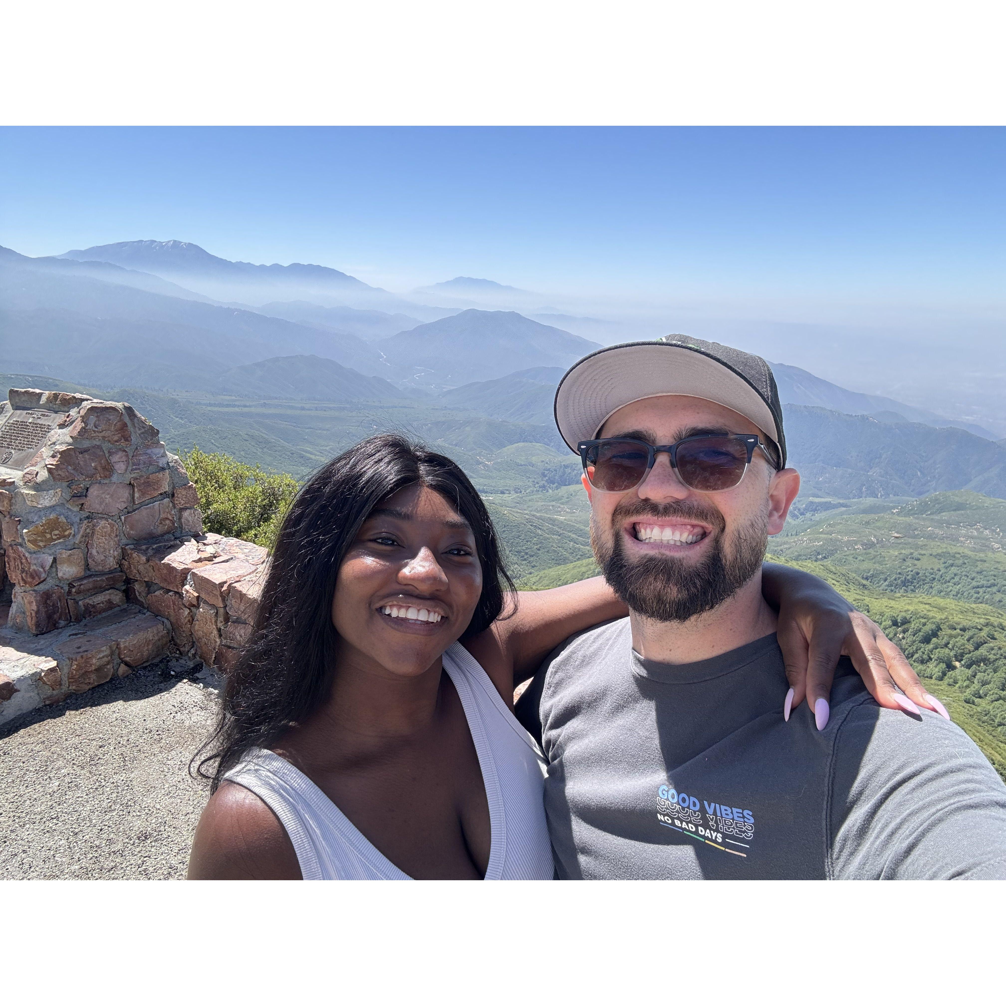 Our trip up to Big Bear