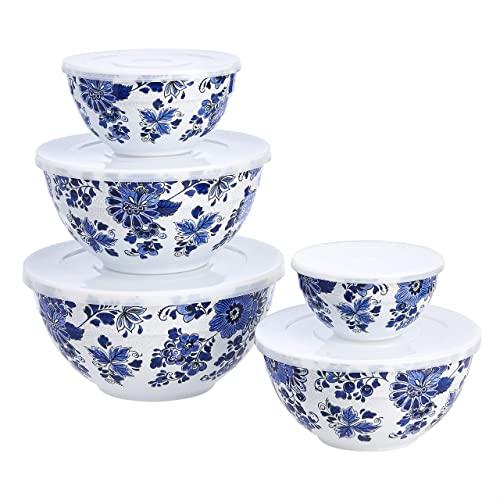 Orabel White Melamine Mixing Bowls with Lids, Set of 3 + Reviews, Crate &  Barrel