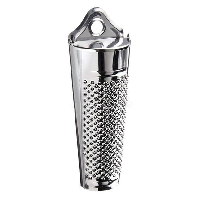 Nutmeg Grater Hanging Multifunctional Nut Kitchen Home Stainless Steel Ginger Garlic Hand Held Planer Lemon Tool Zester Mini