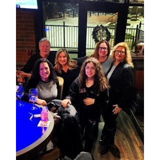 Dinner in Michigan with family and friends
