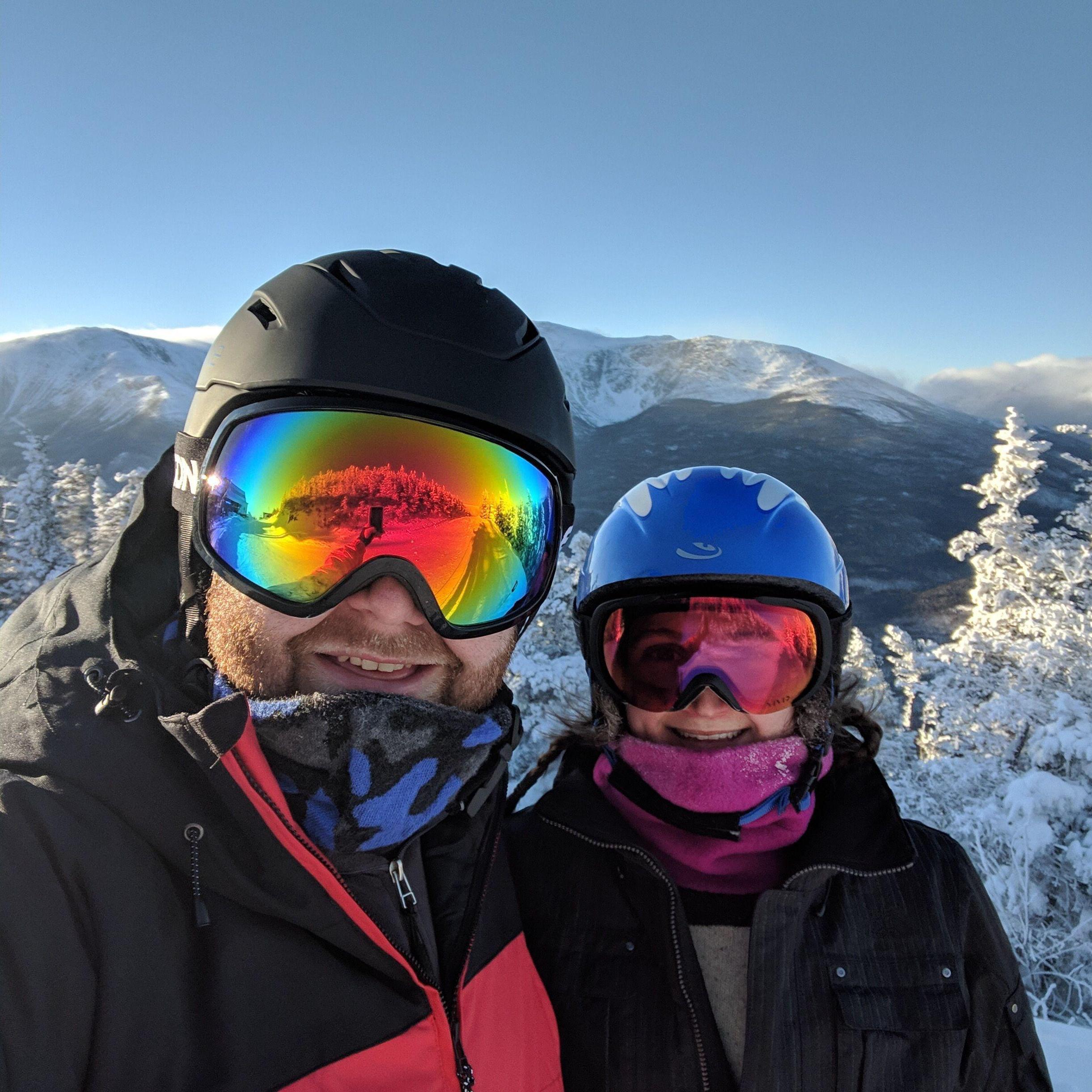 Joe picked up skiing quickly after a few vacations with Katie's family!
February, 2019