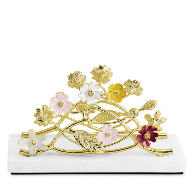 Michael Aram Wildflowers Vertical Napkin Holder