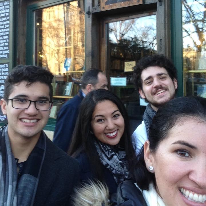 Christmas in Paris with Naomi's family. December 2015.
