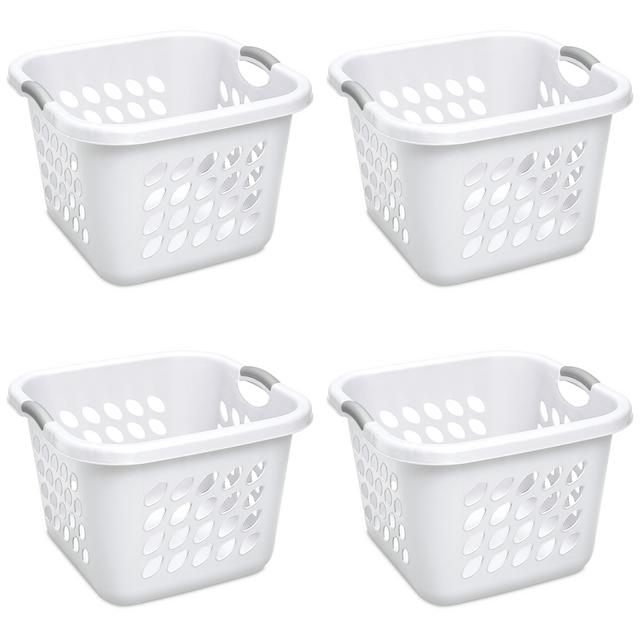 Sterilite, 1.5 Bushel/53 L Ultra™ Square Laundry Basket, TEAL SPLASH Case of 4