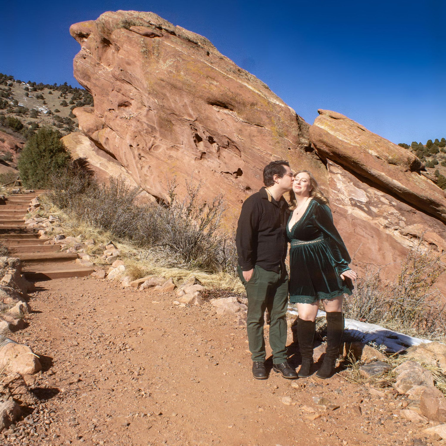Another view of the beautiful landscape at Red Rocks