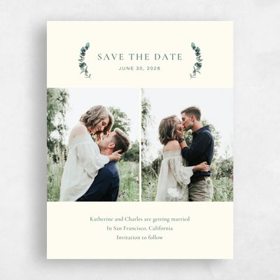 Butter, Yellow Wedding Save the Date - Galata Photo