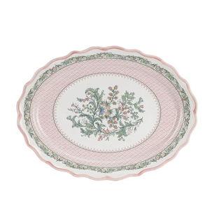 Southern Living Norah Collection Scallop Oval Platter | Dillard's