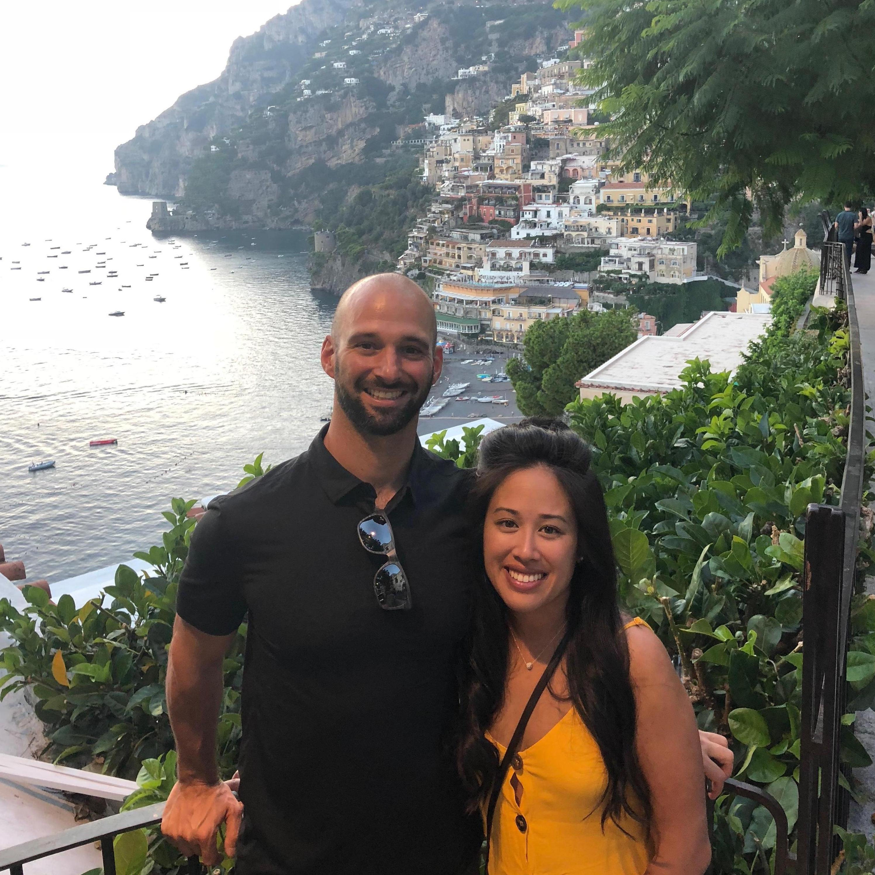 Celebrating Danny's 36th birthday on the Amalfi Coast!