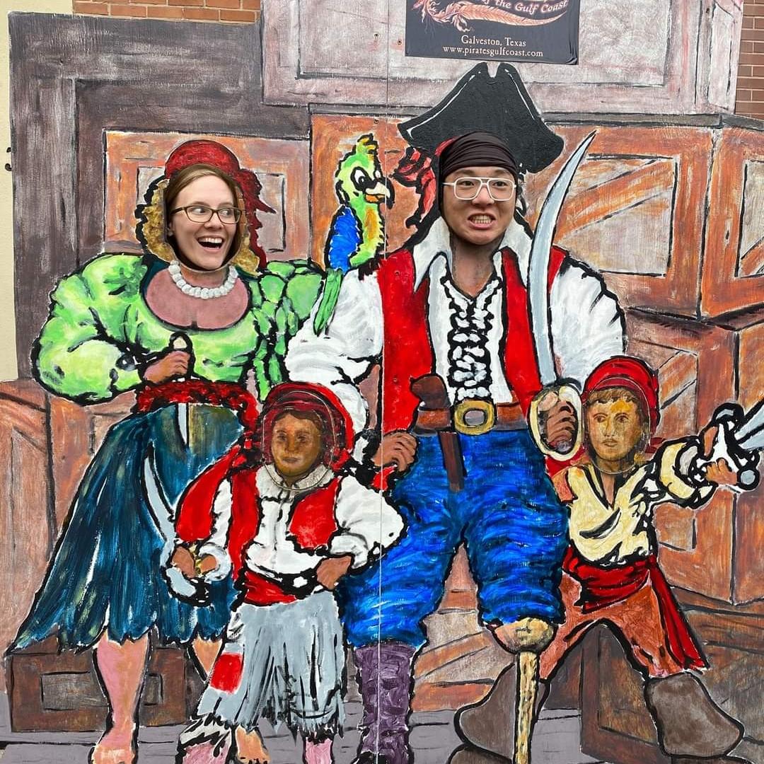 This was after Victoria and Matt's wedding in Alpha-Galveston.