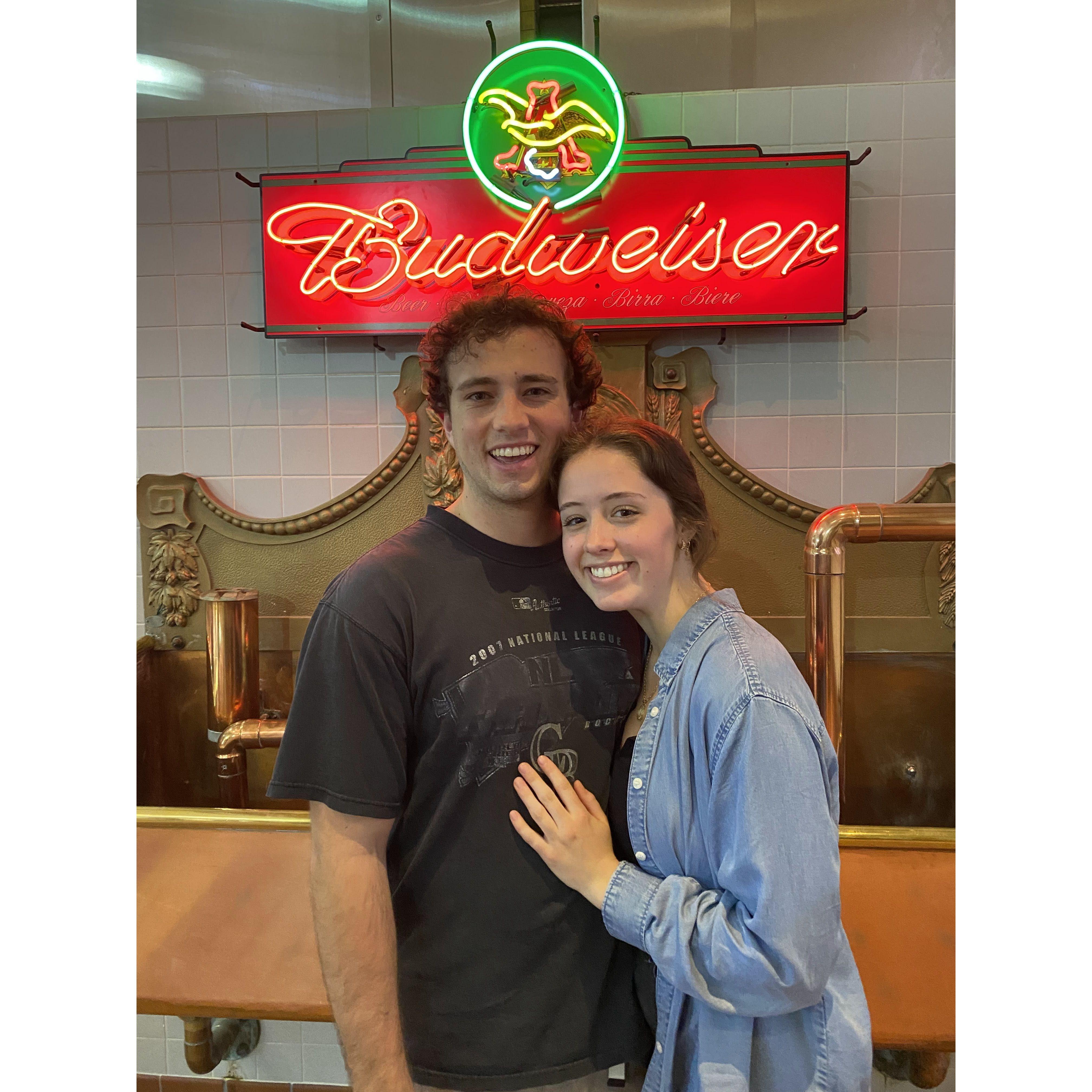 Budweiser Brewery Tour 2022