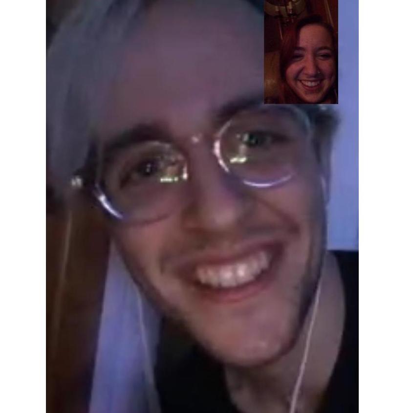 The first time we ever facetimed, a few months after we first met. We never stopped talking after this night.