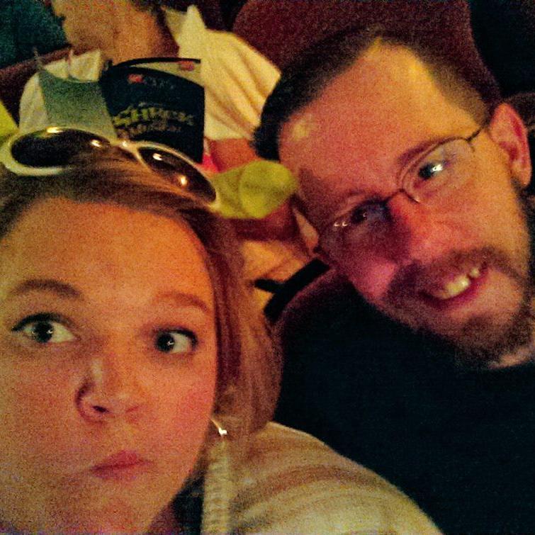 We love seeing shows. And I'm so glad that Jon doesn't mind that I wore my Shrek ears to see "Shrek the Musical"...