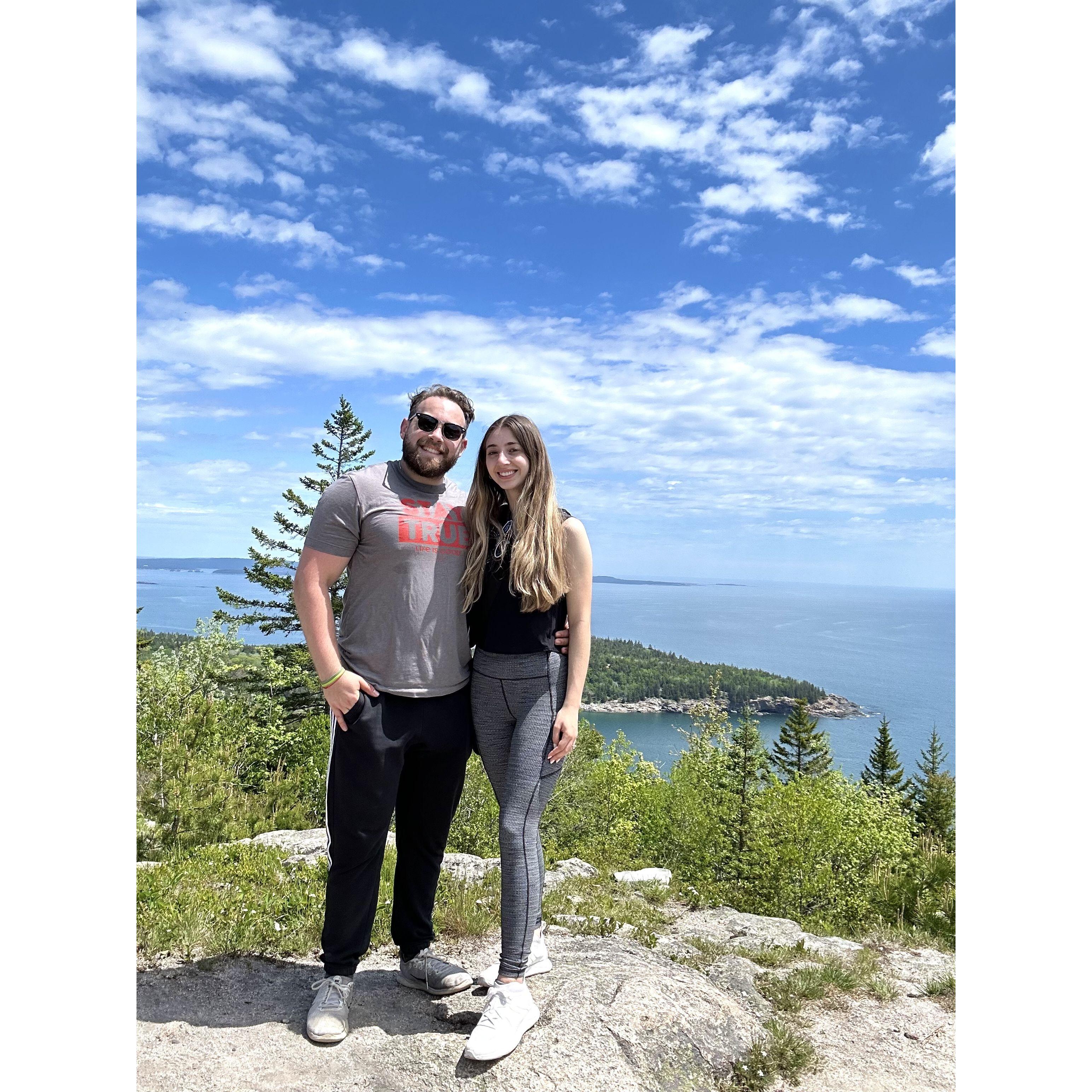 May 26th, 2024- Summit of Gorham Mountain in Acadia National Park, Maine