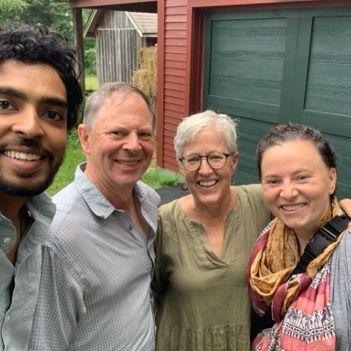 Visiting family in Vermont!
