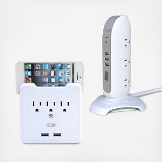 2-Piece Home & Travel Charging Bundle