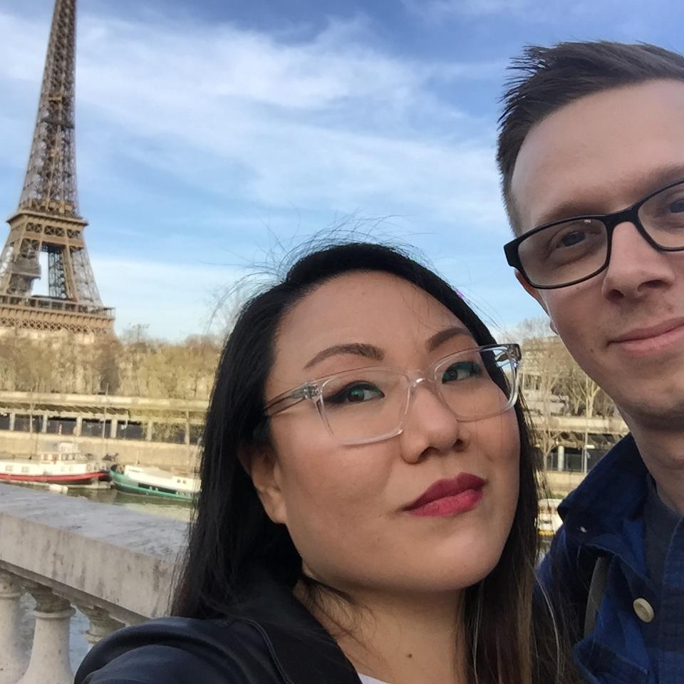 Our first trip to Paris together! April 2018.