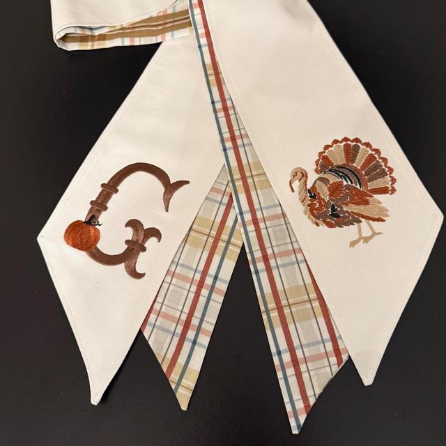 Thanksgiving Wreath Sash