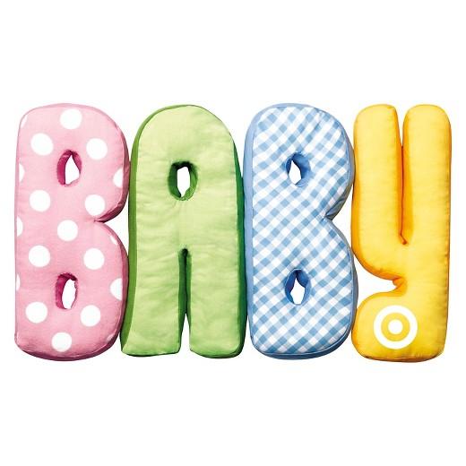 Baby Pillow Letters Gift Card