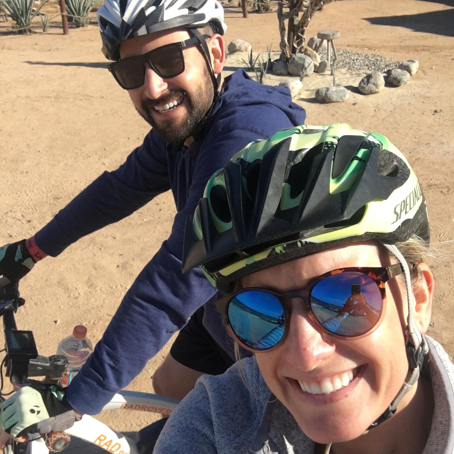 Dirt biking the desert in Mexico - February 2018