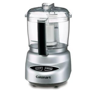 Cuisinart Food Processor, Mini-Prep 3 Cup, 24 oz, Brushed Chrome and Nickel, DLC-2ABC