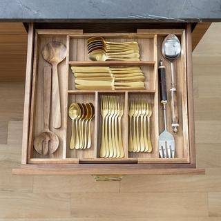 Acacia Flatware Drawer Inserts