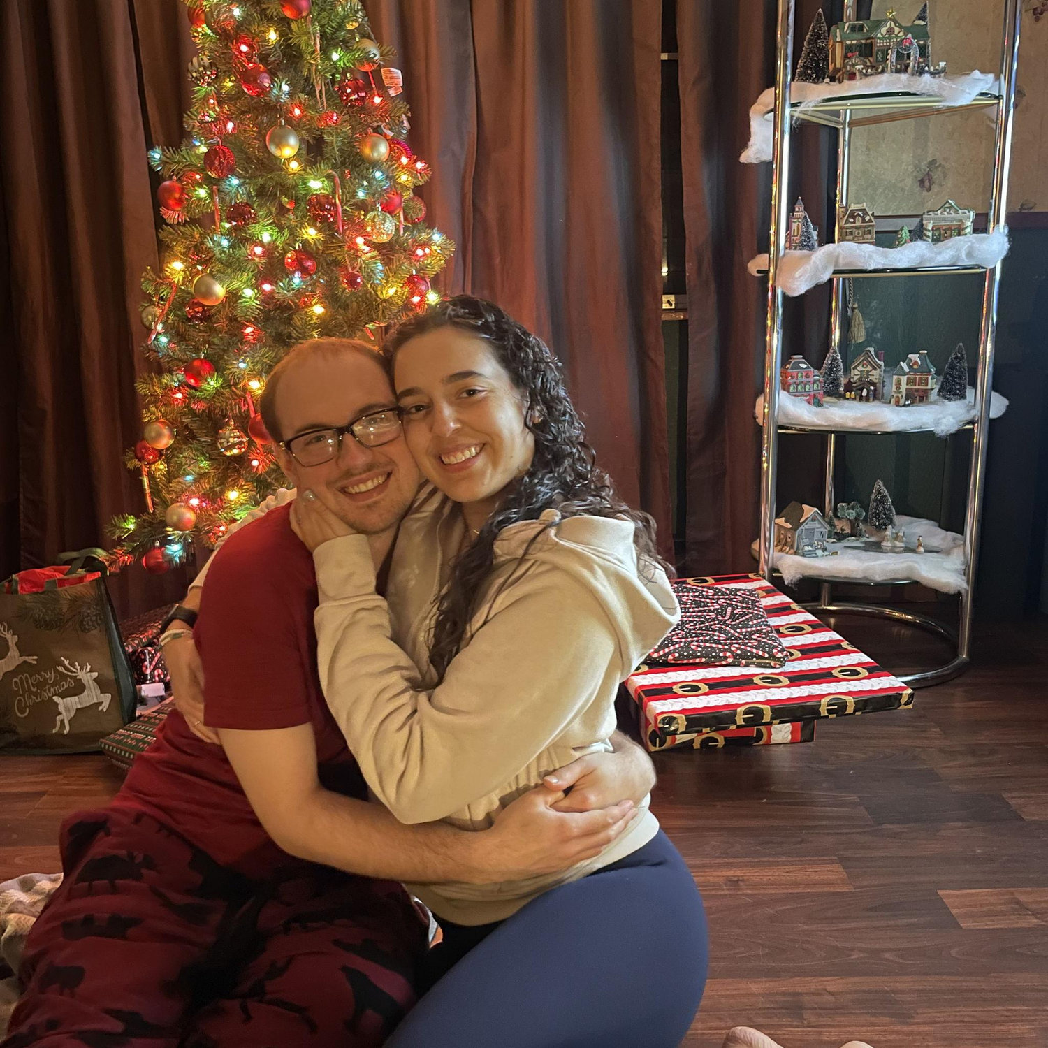 Our first Christmas in our house, Dec 2024