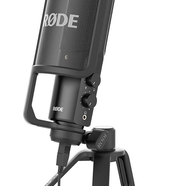 Rode NT-USB Versatile Studio-Quality USB Cardioid Condenser Microphone,Black