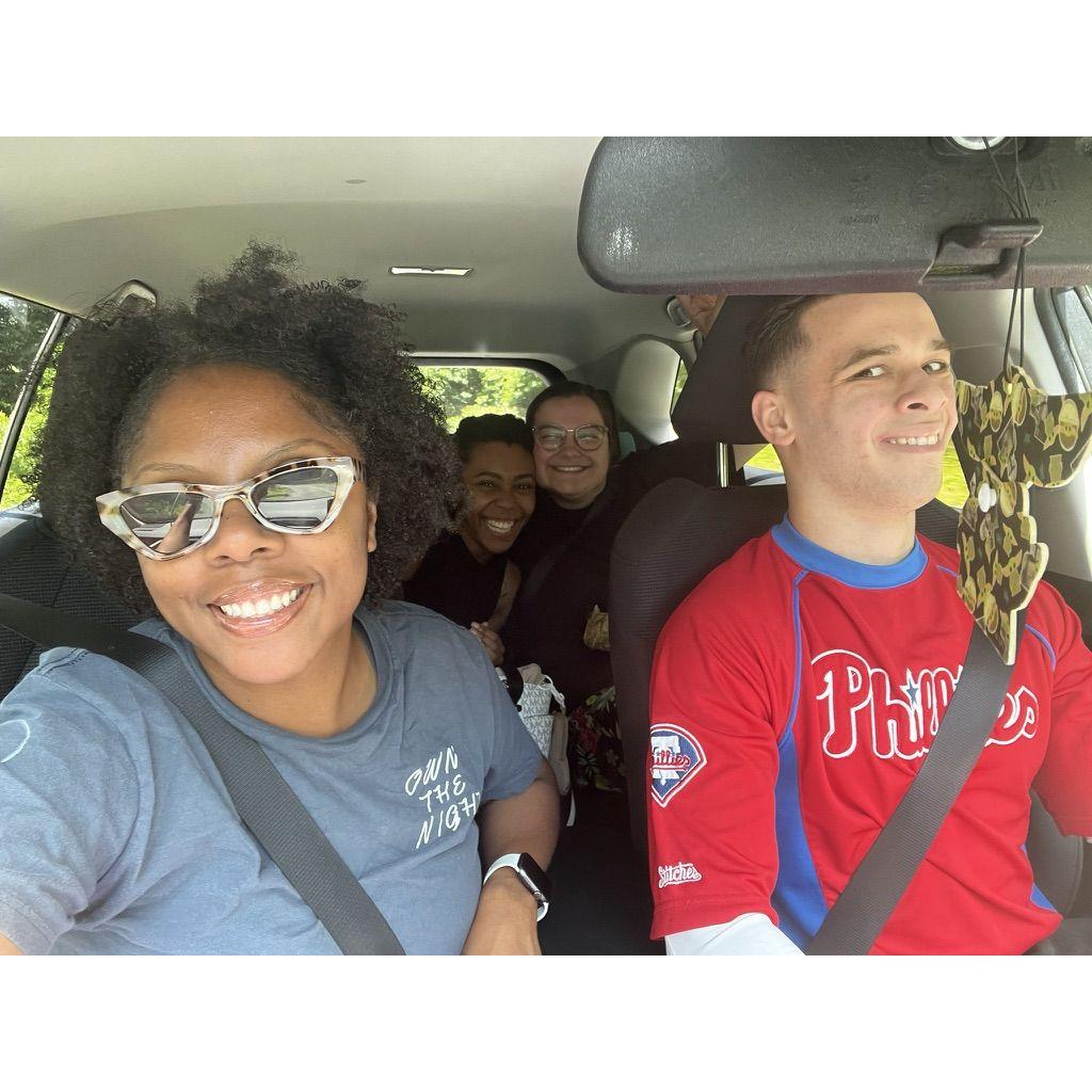 Silly road tripping